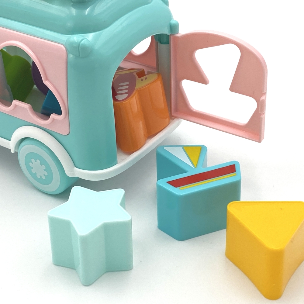 Muzikinis automobilis rūšiuoklis WOOPIE BABY su cimbolais, žalias-Žaislai, Kūdikiams, Žaislai mažyliams (iki 4 m.