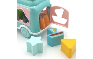 Muzikinis automobilis rūšiuoklis WOOPIE BABY su cimbolais, žalias-Žaislai, Kūdikiams, Žaislai mažyliams (iki 4 m.