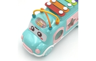 Muzikinis automobilis rūšiuoklis WOOPIE BABY su cimbolais, žalias-Žaislai, Kūdikiams, Žaislai mažyliams (iki 4 m.