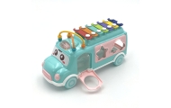 Muzikinis automobilis rūšiuoklis WOOPIE BABY su cimbolais, žalias-Žaislai, Kūdikiams, Žaislai mažyliams (iki 4 m.