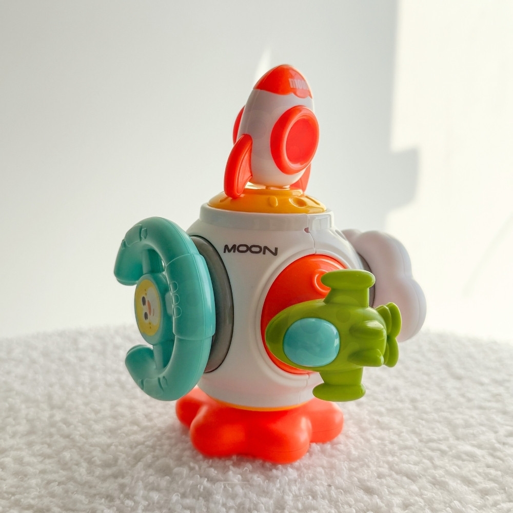 WOOPIE BABY Kosminės raketos kamuolys 6in1 Montessori 18m+