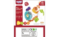 WOOPIE BABY Piłka Kosmiczna Rakieta 6w1 Montessori 18m+					