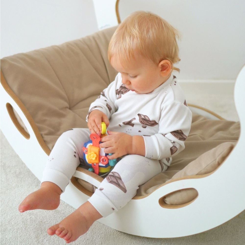 WOOPIE Pingvinas Montessori sensorinis kamuolys 6in1