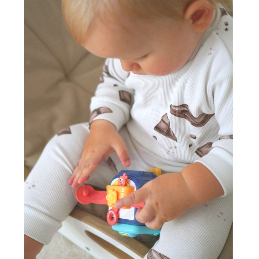 WOOPIE Pingvinas Montessori sensorinis kamuolys 6in1