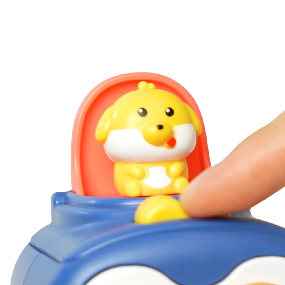 WOOPIE Pingvinas Montessori sensorinis kamuolys 6in1