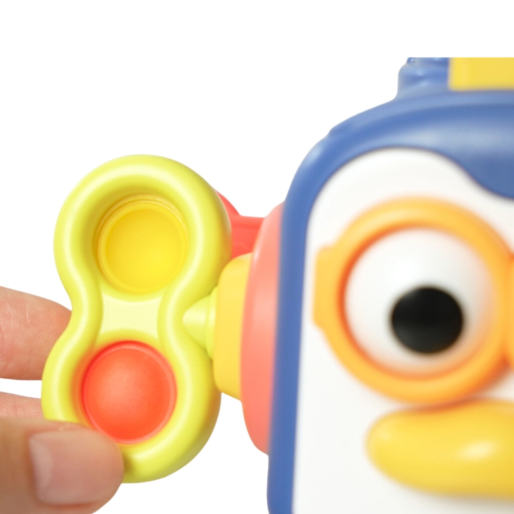 WOOPIE Pingvinas Montessori sensorinis kamuolys 6in1