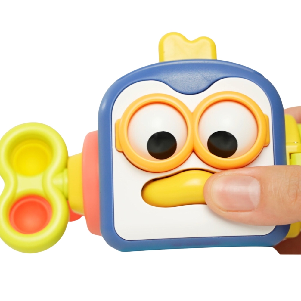 WOOPIE Pingvinas Montessori sensorinis kamuolys 6in1