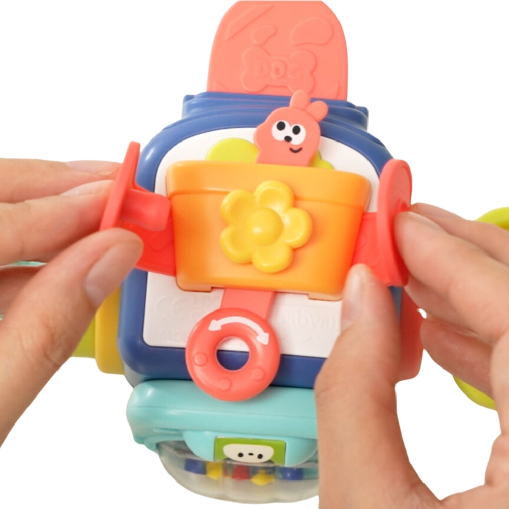 WOOPIE Pingwinek Montessori Piłka Sensoryczna 6w1 