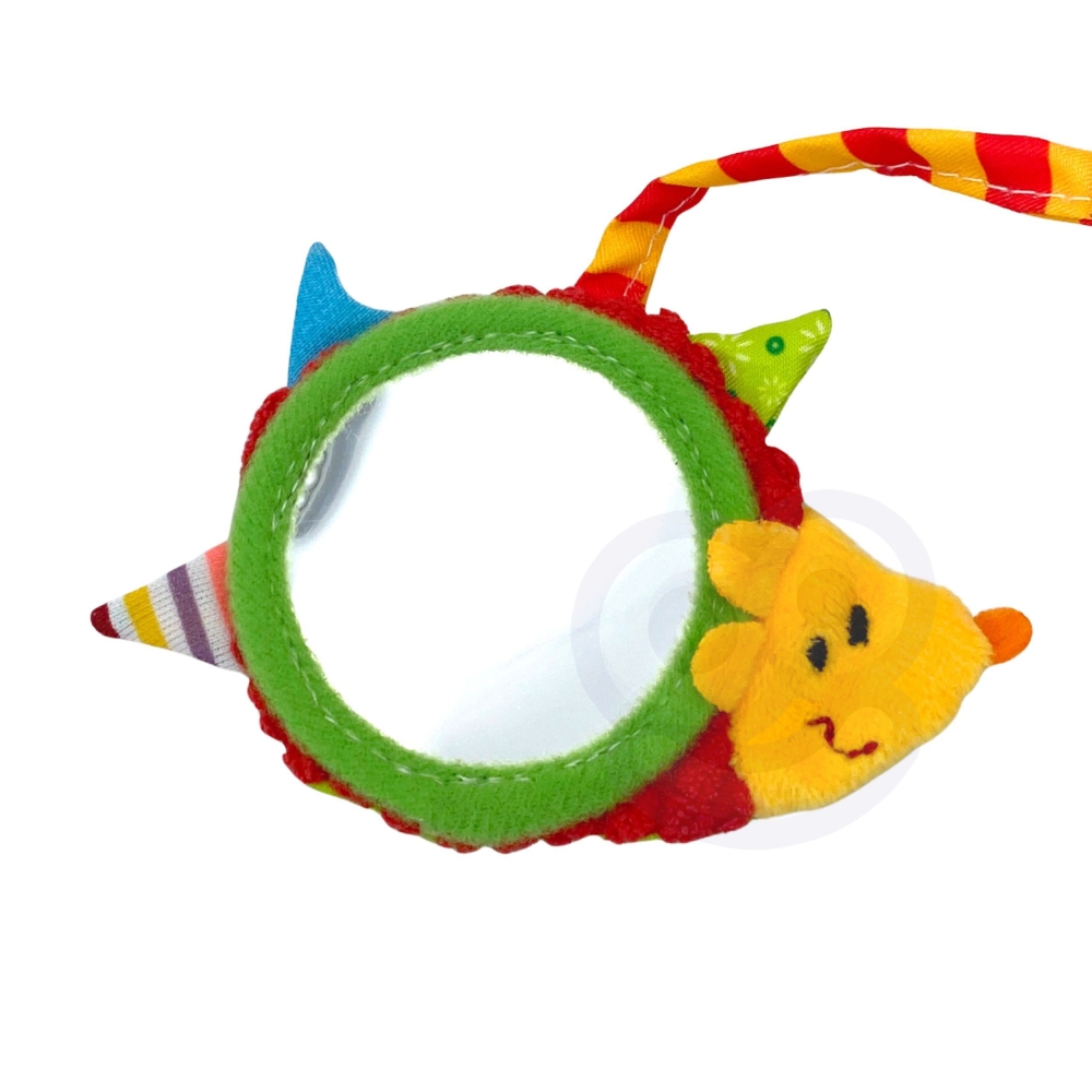 WOOPIE BABY Minkštas pakabukas spiralė vaikiškam vežimėliui Cot Cot Dog Švietimo