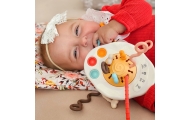 Jutiminis daugiafunkcinis žaislas-kramtukas-barškutis WOOPIE BABY Montessori UFO-Žaislai, Kūdikiams, Barškučiai, kramtukai-e-vai