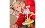 Jutiminis daugiafunkcinis žaislas-kramtukas-barškutis WOOPIE BABY Montessori UFO-Žaislai, Kūdikiams, Barškučiai, kramtukai-e-vai