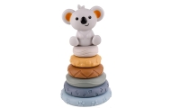 Mokomosios piramidės - kramtukų rinkinys WOOPIE BABY Koala 2-in-1-Žaislai, Kūdikiams, Žaislai mažyliams (iki 4 m.