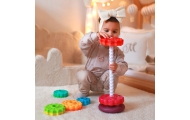 Mokomasis piramidės susuktas bokštas WOOPIE BABY