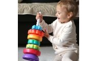 WOOPIE BABY Educational Pyramid Twisted Animal Tower