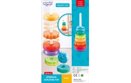 WOOPIE BABY Educational Pyramid Twisted Animal Tower