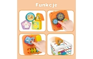 WOOPIE Kostka Edukacyjna Sorter 4w1 Kształty 18m+