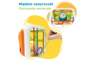 WOOPIE Kostka Edukacyjna Sorter 4w1 Kształty 18m+