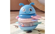 Sensorinis žaislas WOOPIE Baby Wanka 2-in-1 – barškutis ir kramtukas, mėlynas-Žaislai, Kūdikiams, Žaislai mažyliams (iki 4 m.