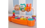 WOOPIE BABY Interactive Educational Piano Sensory Fox LED Rattles
