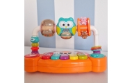 WOOPIE BABY Interactive Educational Piano Sensory Fox LED Rattles