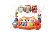WOOPIE BABY Interactive Educational Piano Sensory Fox LED Rattles