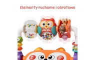 WOOPIE BABY Interactive Educational Piano Sensory Fox LED Rattles