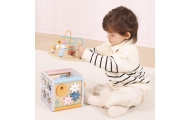 VIGA PolarB Activity Box Drewniane Edukacyjne Centrum Gier 5w1 kostka