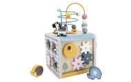 VIGA PolarB Activity Box Drewniane Edukacyjne Centrum Gier 5w1 kostka