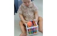 WOOPIE BABY Flexible Sensory Cube Sorter for Children Crazy Shapes 5 pcs.