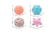 WOOPIE BABY Flexible Sensory Cube Sorter for Children Crazy Shapes 5 pcs.