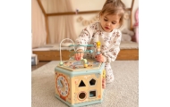 TOOKY TOY Interactive Wooden Montessori Hexagon Opening Box