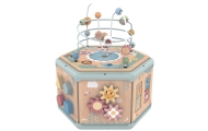 TOOKY TOY Interactive Wooden Montessori Hexagon Opening Box