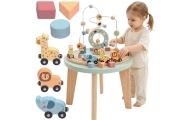 Medinis Montessori veiklos stalas TOOKY TOY Motorinė kilpa-Žaislai, Kūdikiams, Žaislai mažyliams (iki 4 m.