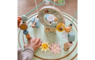 TOOKY TOY Drewniany Stół Aktywności Montessori Pętla Motoryczna