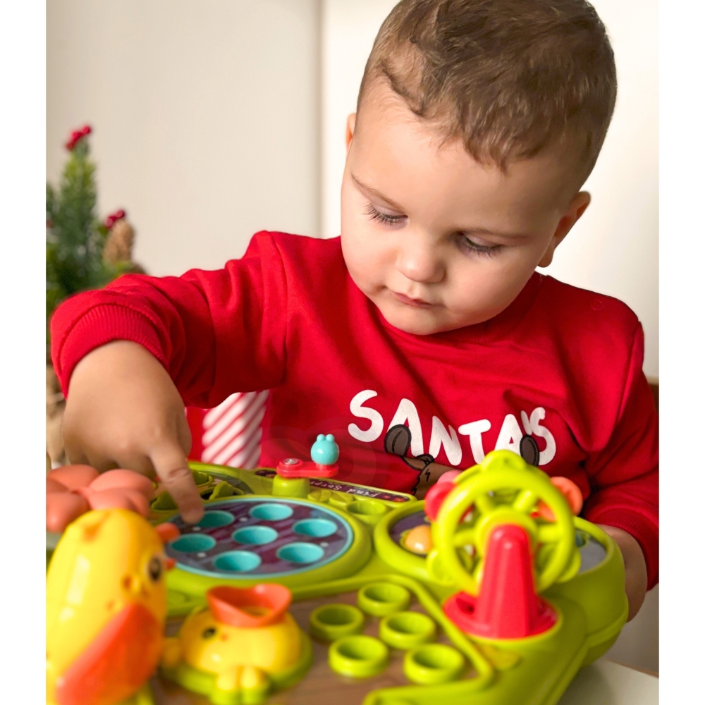 WOOPIE BABY Interaktyvus edukacinis daugiafunkcinis įrankis 8in1 Montessori