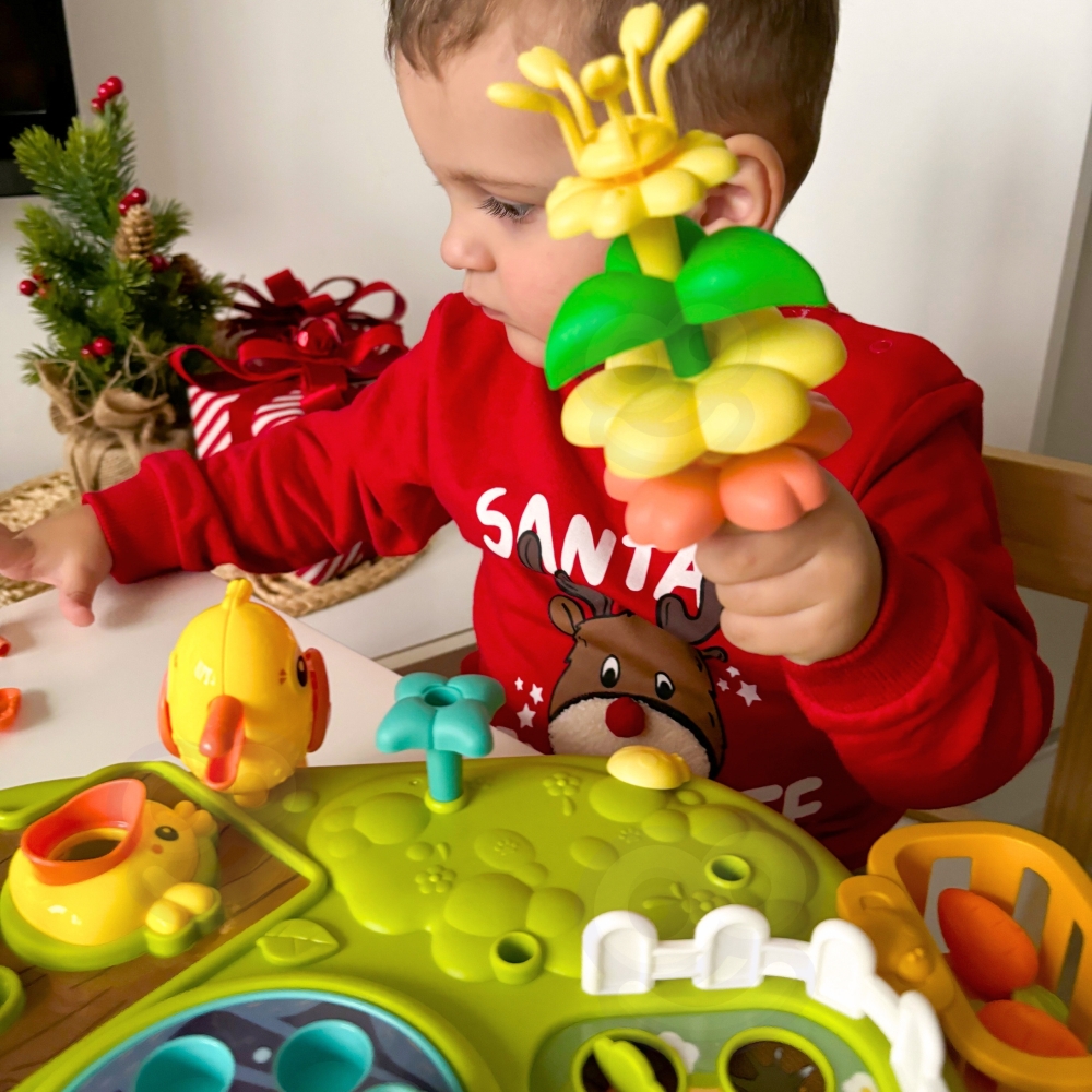WOOPIE BABY Interaktyvus edukacinis daugiafunkcinis įrankis 8in1 Montessori