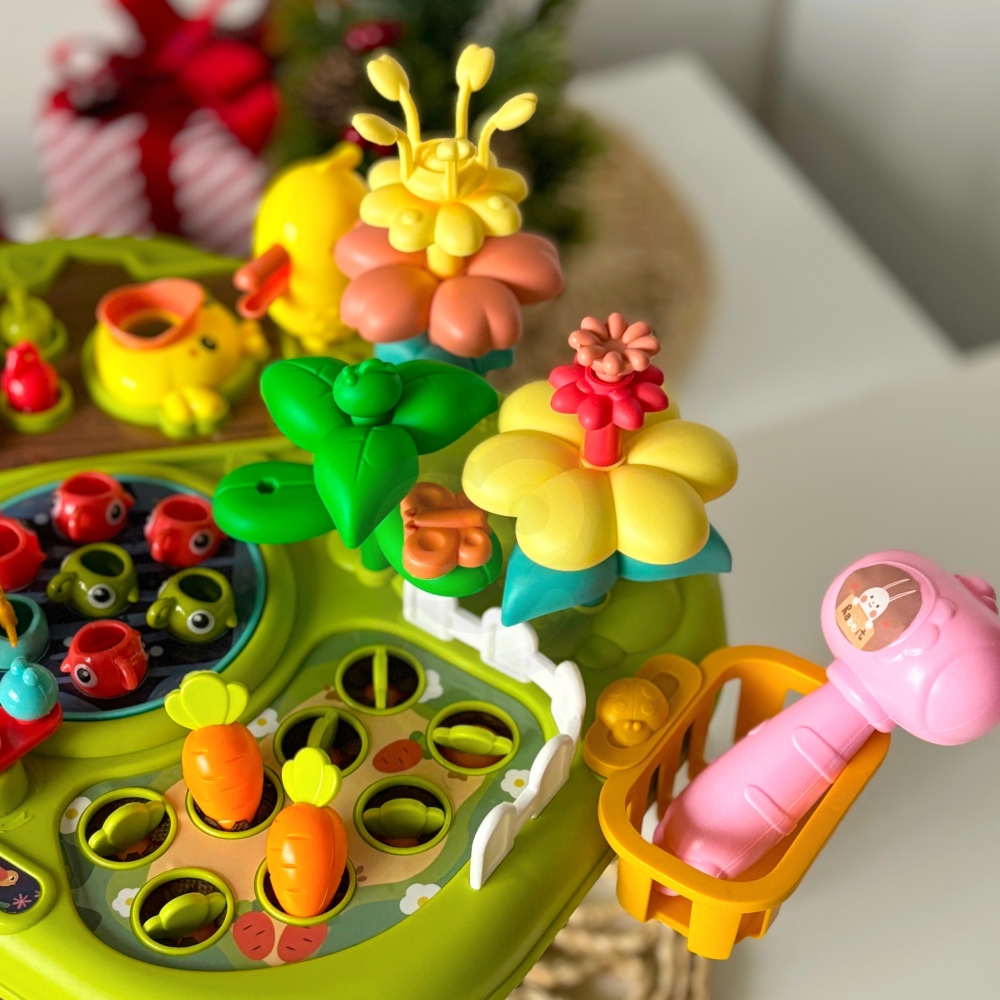 WOOPIE BABY Interaktyvus edukacinis daugiafunkcinis įrankis 8in1 Montessori