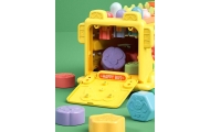 WOOPIE BABY Interactive Montessori Bus Educational 6 in 1 Hammer Cymbals +18 m
