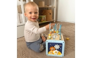 Medinis veiklos kubas TOOKY TOY Cosmos Labyrinth Sorter-Žaislai, Kūdikiams, Žaislai mažyliams (iki 4 m.