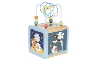 TOOKY TOY Drewniana Kostka Aktywności Kosmos Sorter Labirynt