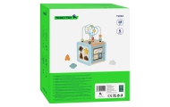 TOOKY TOY Drewniana Kostka Aktywności Kosmos Sorter Labirynt