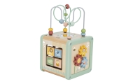 WOOPIE GREEN Drewniana Kostka Aktywności Multifunkcyjna Edukacyjna Sorter
