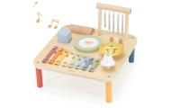Medinis edukacinis muzikinis sensorinis stalas Viga 7W1-Žaislai, Kūdikiams, Mediniai, Žaislai mažyliams (iki 4 m.
