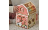 Medinis ūkio namelis su rūšiavimo žaislu ir Montessori skaičiuokle TOOKY TOY-Žaislai, Kūdikiams, Žaislai mažyliams (iki 4 m.