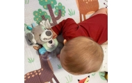 WOOPIE BABY Interactive Plush Toy for Babies with Light and Sound Sleeping Dog