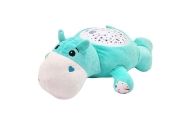 WOOPIE BABY Cuddly Toy 2-in-1 Projector Sleeper Hippo