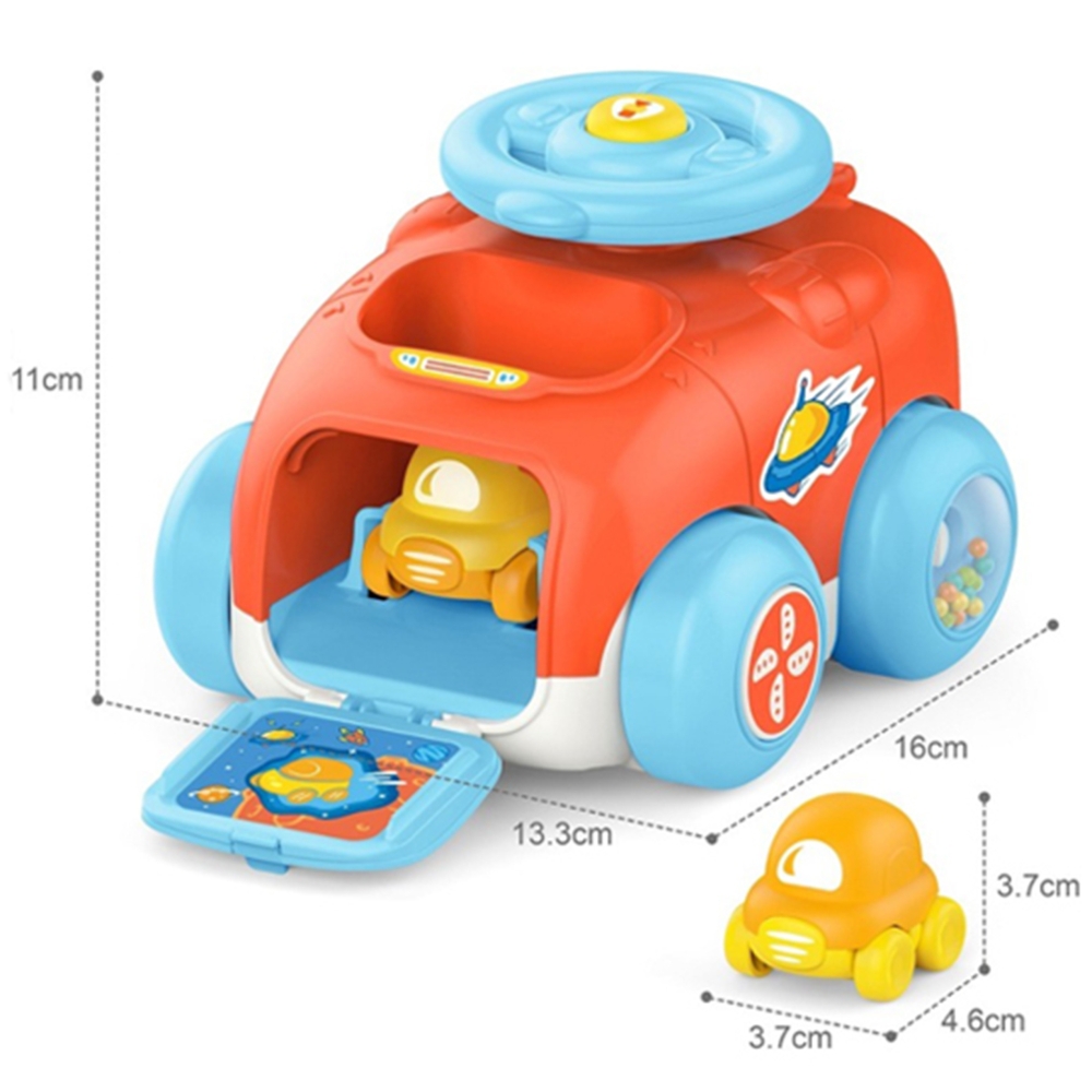 Automobilių paleidimo į orą katapultos rinkinys WOOPIE BABY