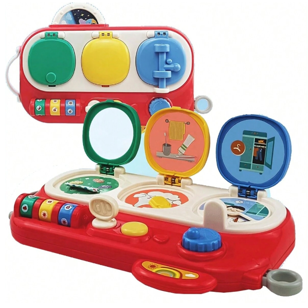 WOOPIE BABY Odkryj i Sprawdź Zabawka Manipulacyjna Edukacyjna 