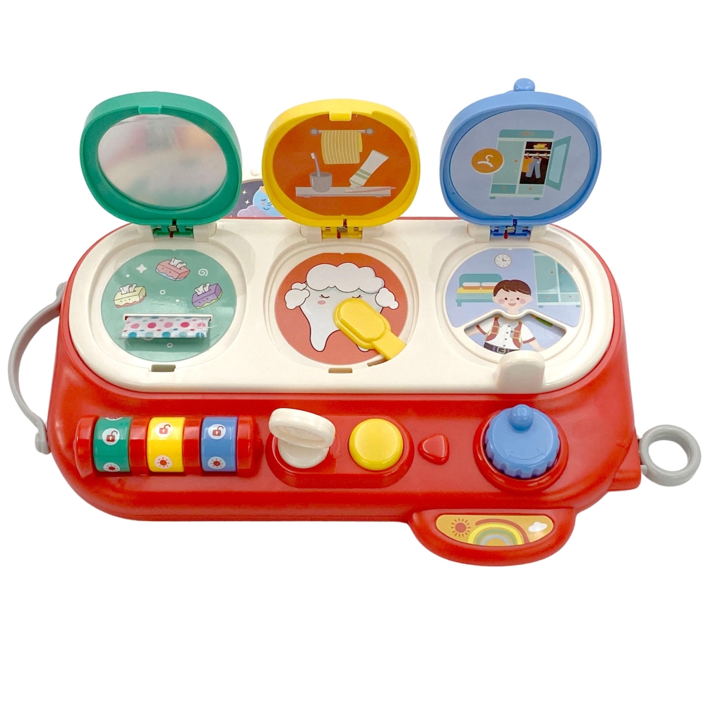 WOOPIE BABY Odkryj i Sprawdź Zabawka Manipulacyjna Edukacyjna 
