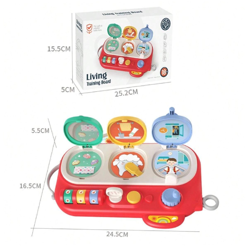 WOOPIE BABY Odkryj i Sprawdź Zabawka Manipulacyjna Edukacyjna					